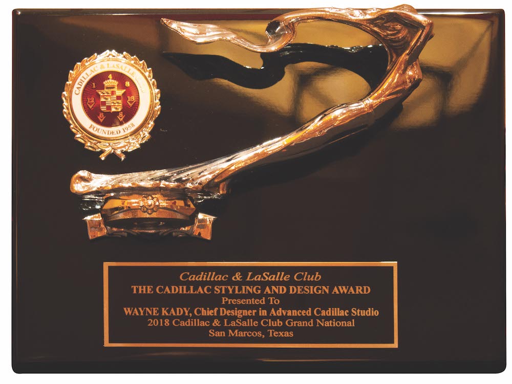 Cadillac Styling and Design Award