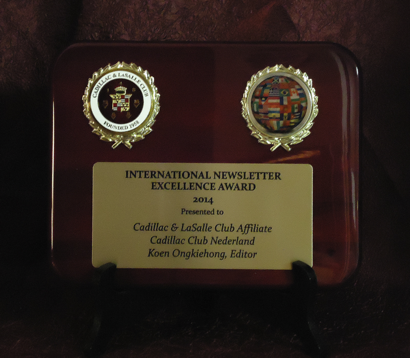 International Newsletter Excellence Award