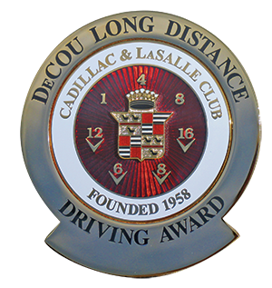 DeCou Long Distance Driving Award